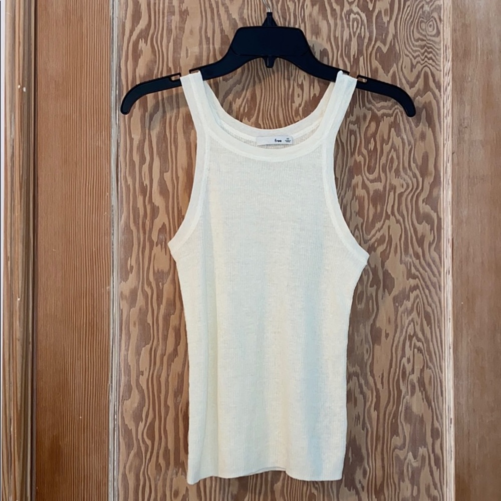High neck tank top